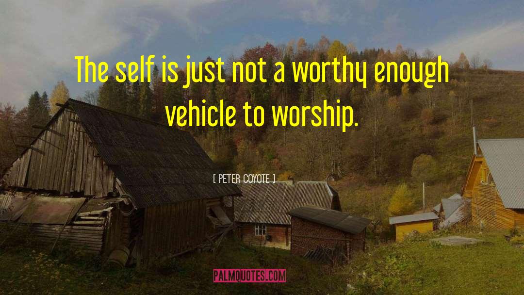 Self Worship quotes by Peter Coyote