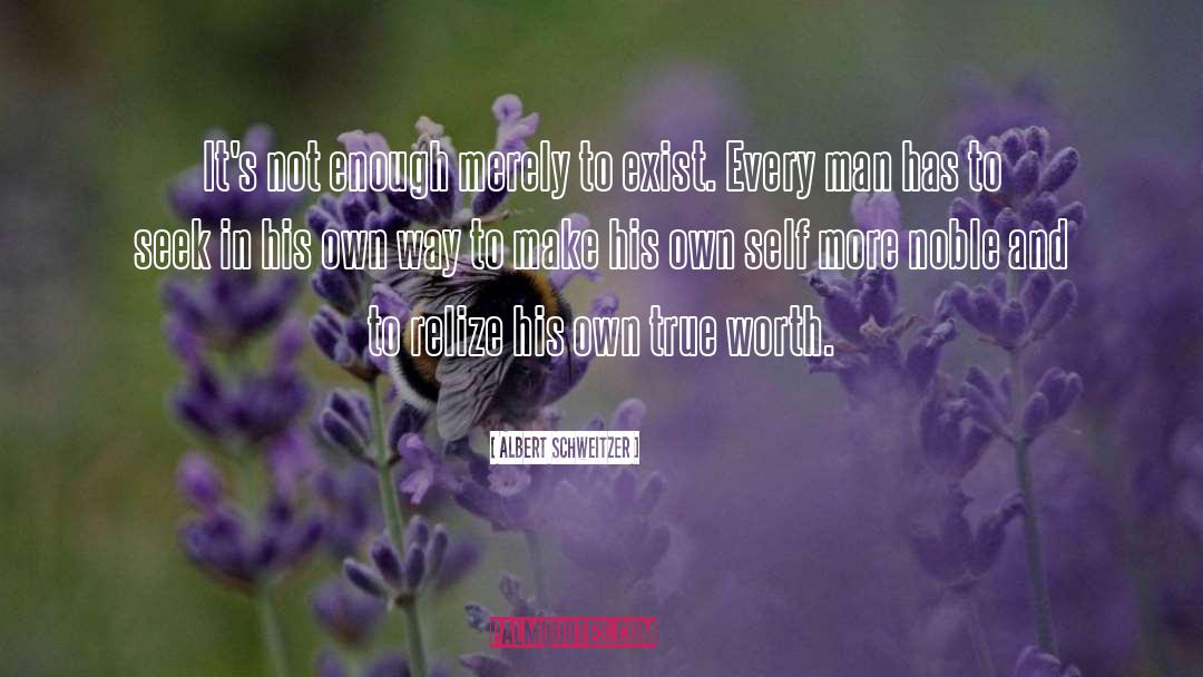 Self Worth And Love quotes by Albert Schweitzer