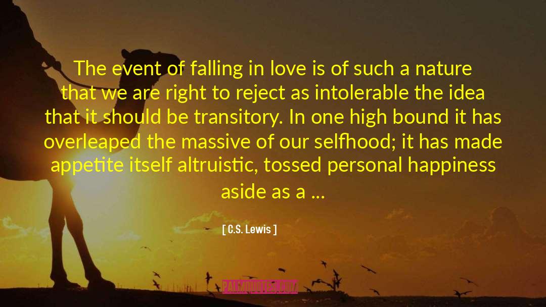 Selfhood quotes by C.S. Lewis