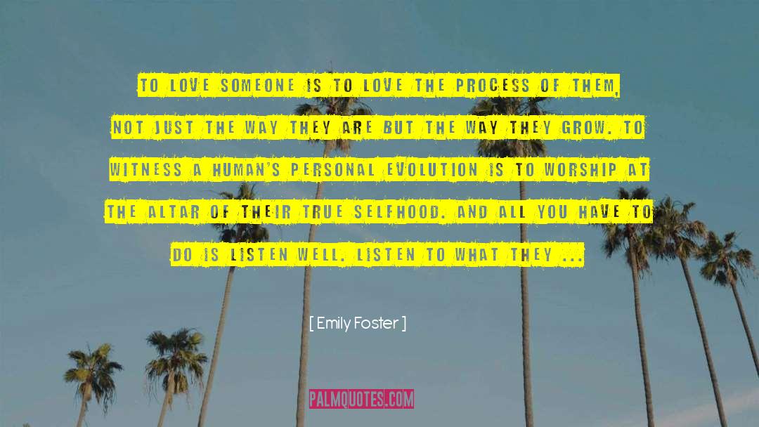 Selfhood quotes by Emily Foster