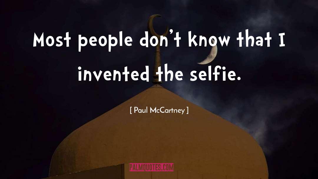 Selfie quotes by Paul McCartney