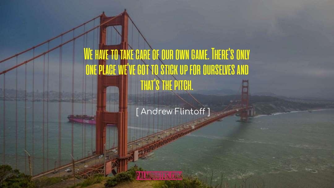 Selfie Sticks quotes by Andrew Flintoff