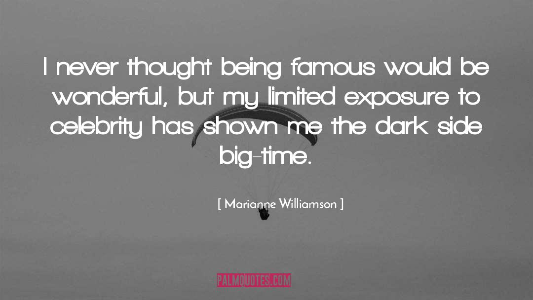 Selfie With Celebrity quotes by Marianne Williamson