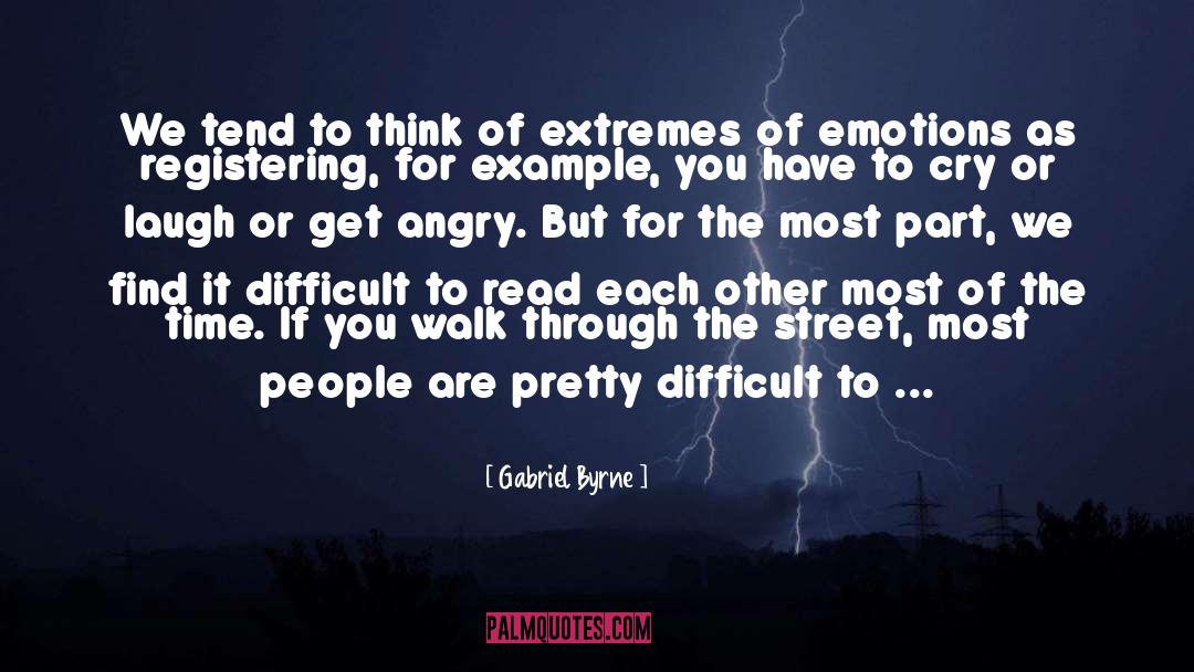 Selfish Thinking quotes by Gabriel Byrne