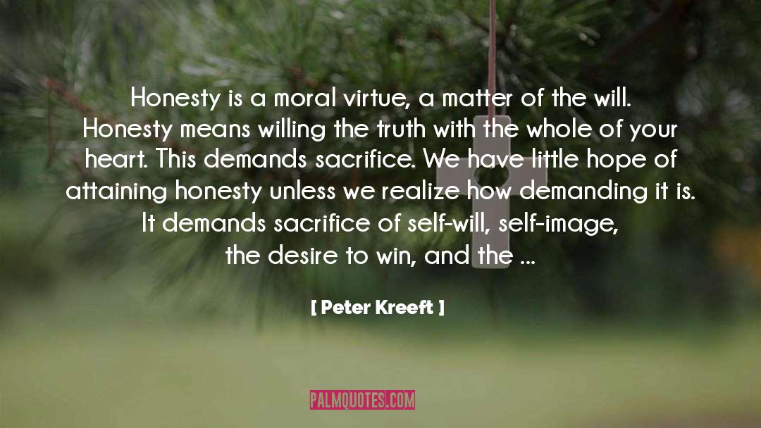Selfless Love quotes by Peter Kreeft