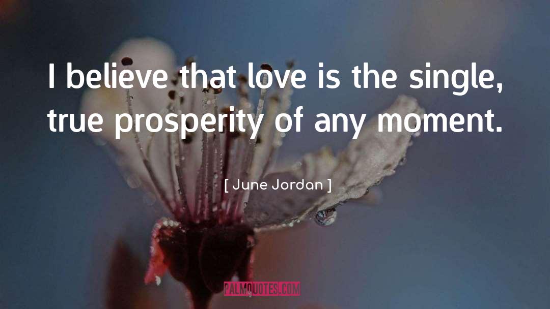 Selfless Love quotes by June Jordan