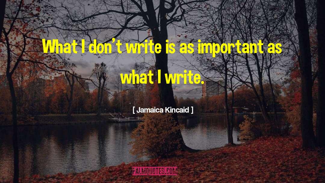 Sell Crafts quotes by Jamaica Kincaid