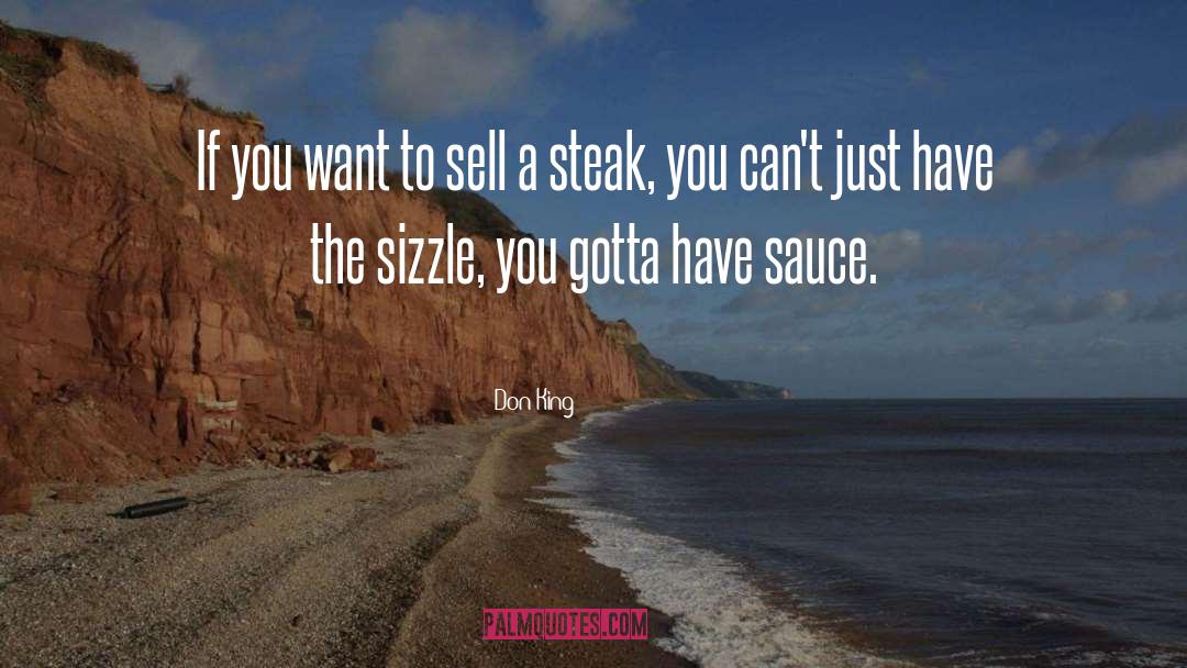 Sell quotes by Don King