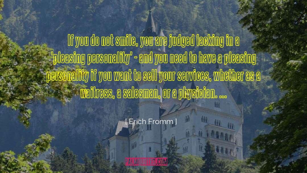 Sell Your quotes by Erich Fromm