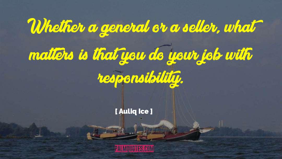 Seller quotes by Auliq Ice