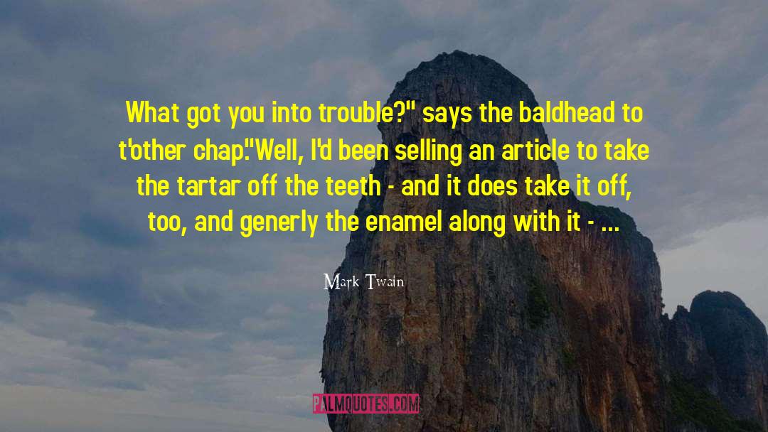 Selling And Bundle quotes by Mark Twain
