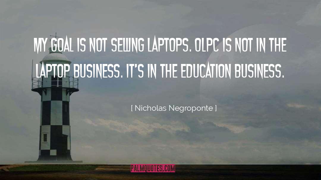 Selling Drugs quotes by Nicholas Negroponte