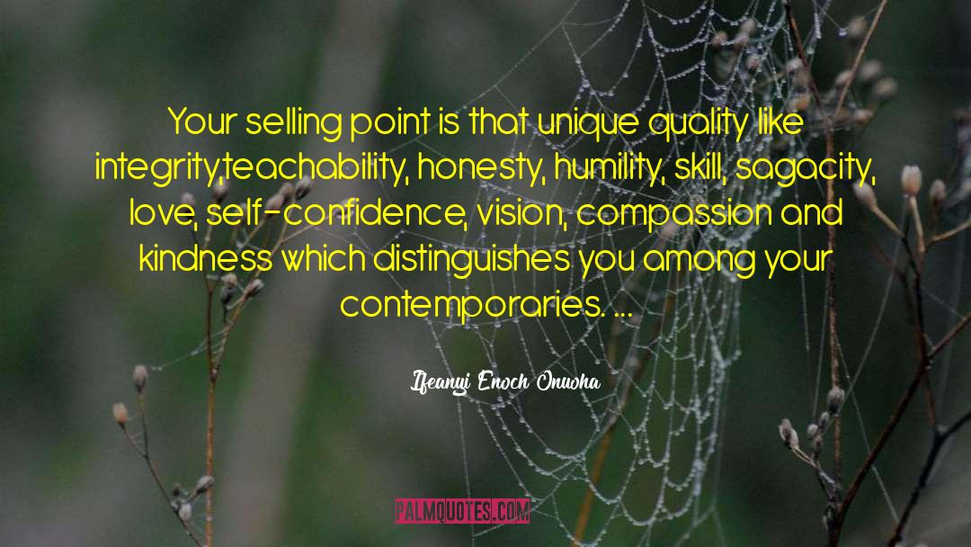 Selling Point quotes by Ifeanyi Enoch Onuoha