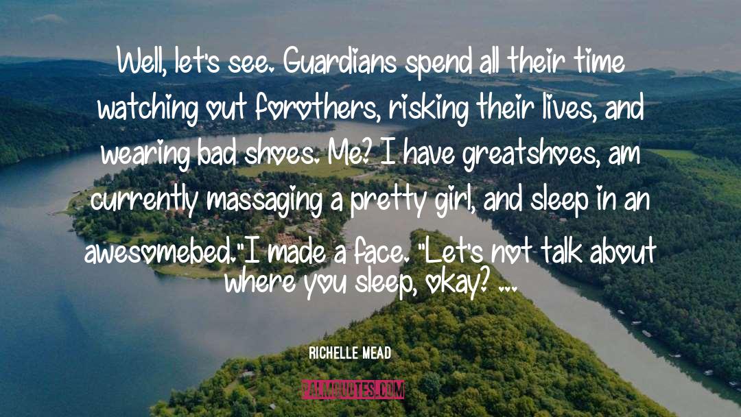 Selling Shoes quotes by Richelle Mead