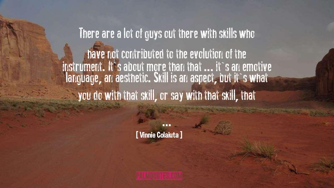Selling Skills quotes by Vinnie Colaiuta