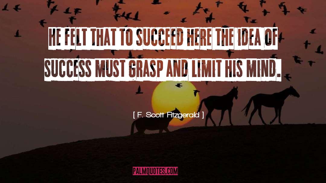 Selling Success quotes by F. Scott Fitzgerald