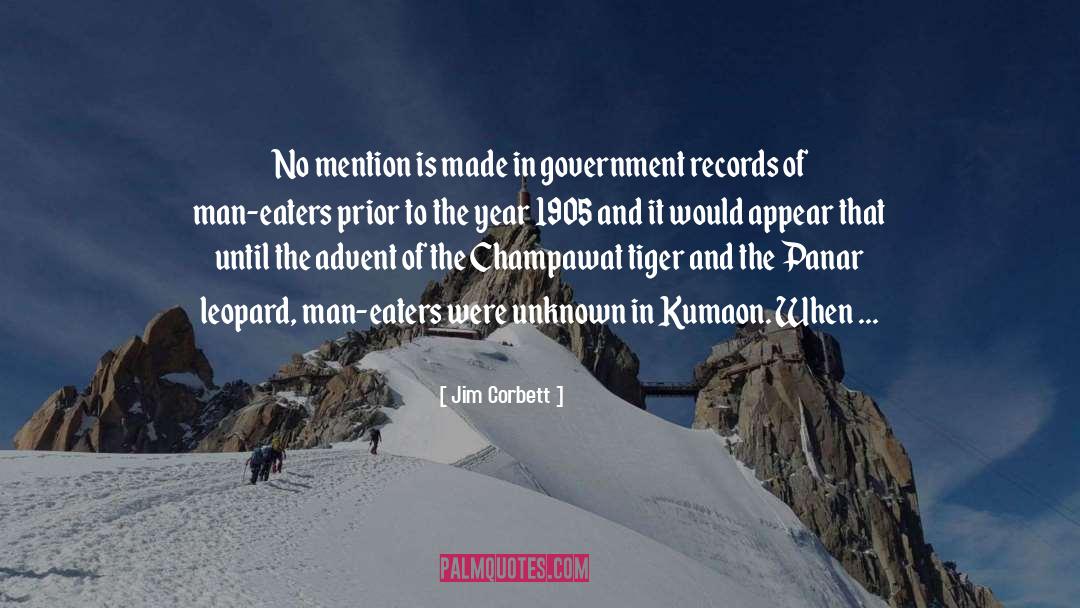 Sellmer Advent quotes by Jim Corbett