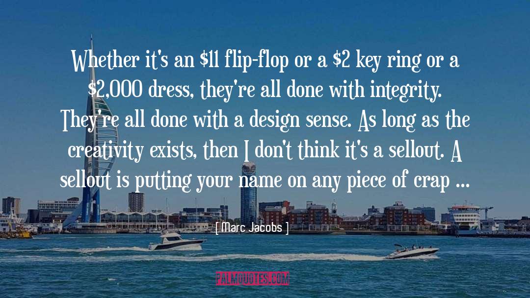 Sellout quotes by Marc Jacobs