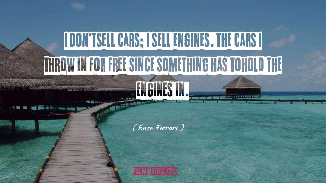 Sells quotes by Enzo Ferrari
