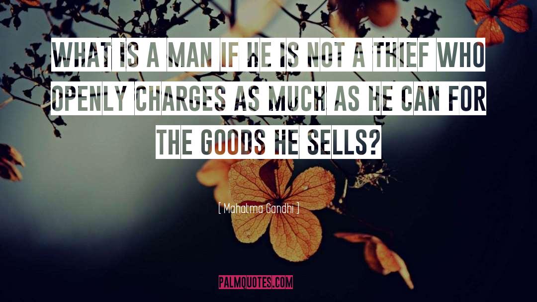 Sells quotes by Mahatma Gandhi