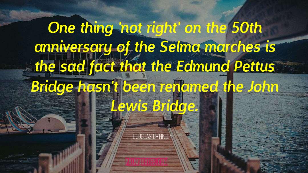 Selma quotes by Douglas Brinkley