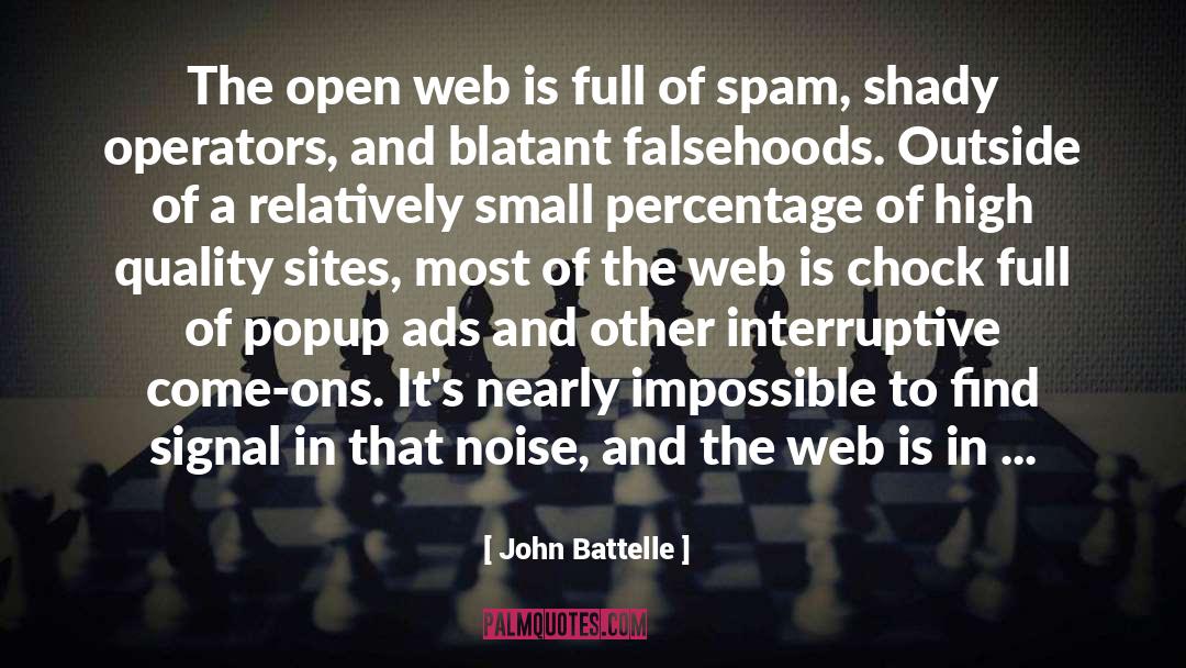 Semantic Web quotes by John Battelle