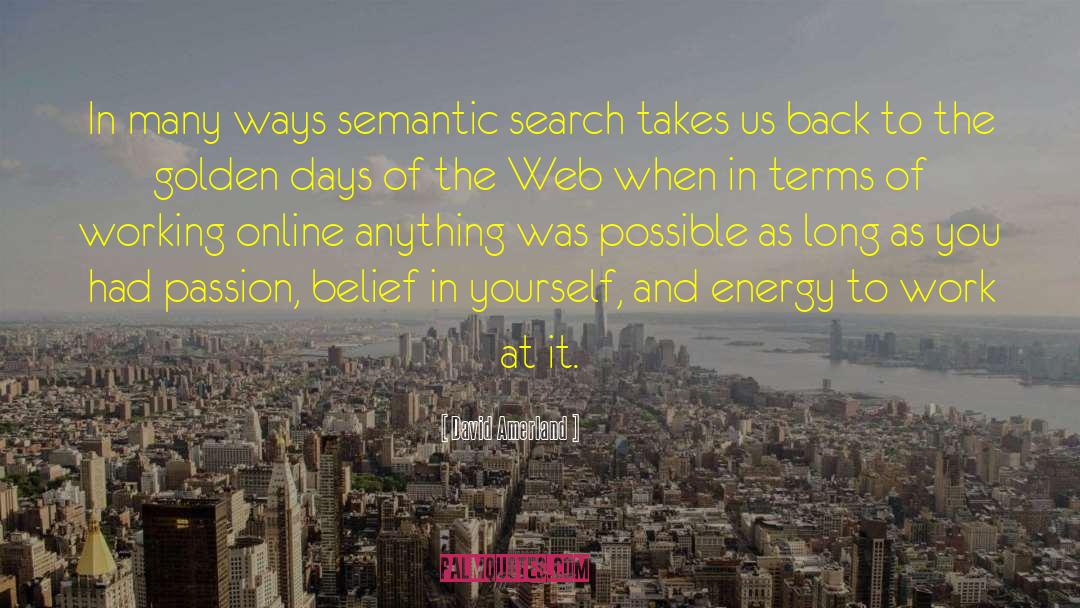 Semantic Web quotes by David Amerland