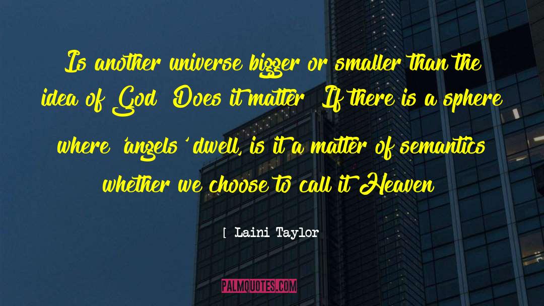 Semantics quotes by Laini Taylor