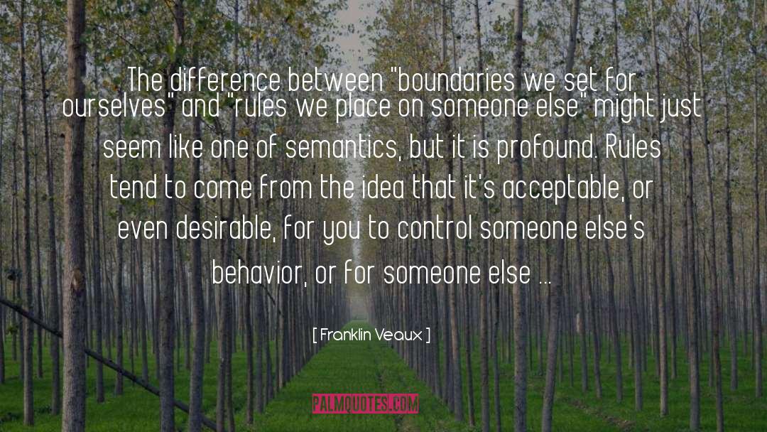 Semantics quotes by Franklin Veaux