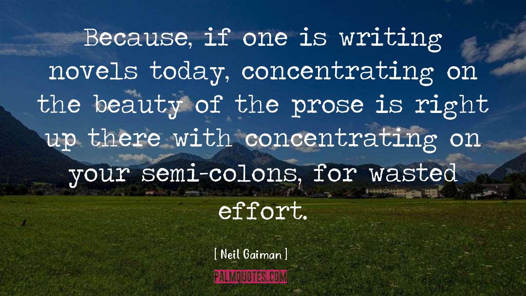 Semi Colons quotes by Neil Gaiman