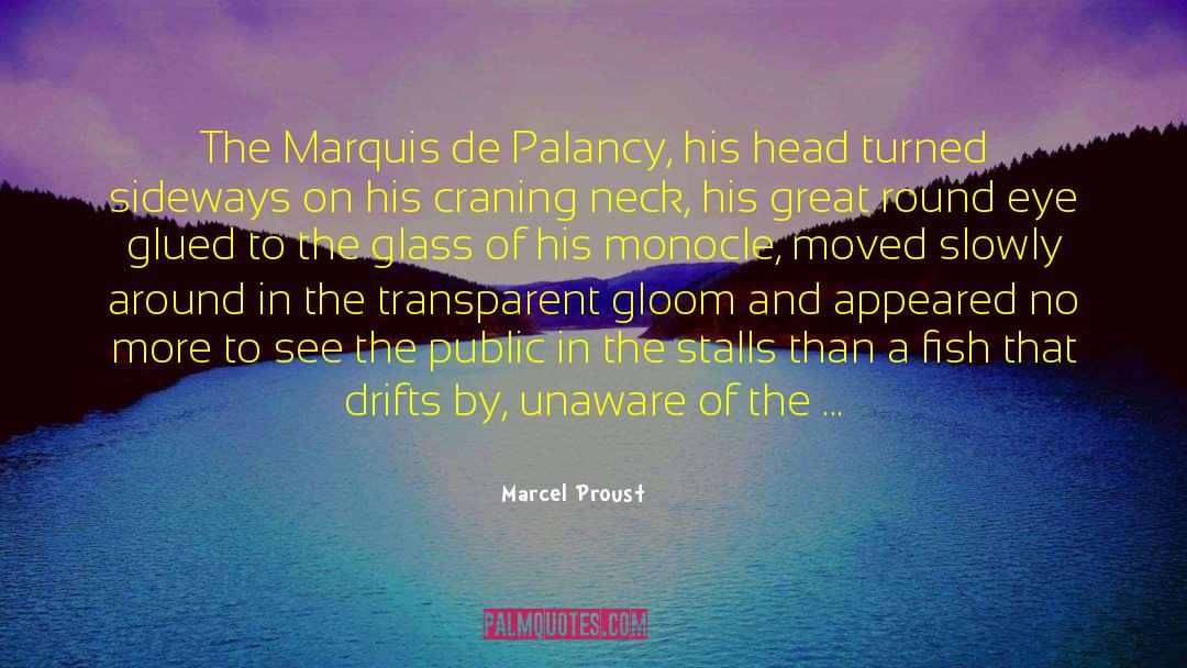 Semi Transparent Vs Semi quotes by Marcel Proust