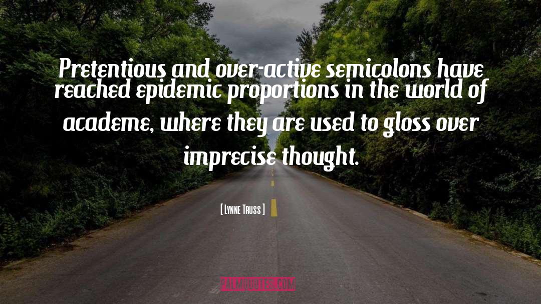 Semicolons quotes by Lynne Truss