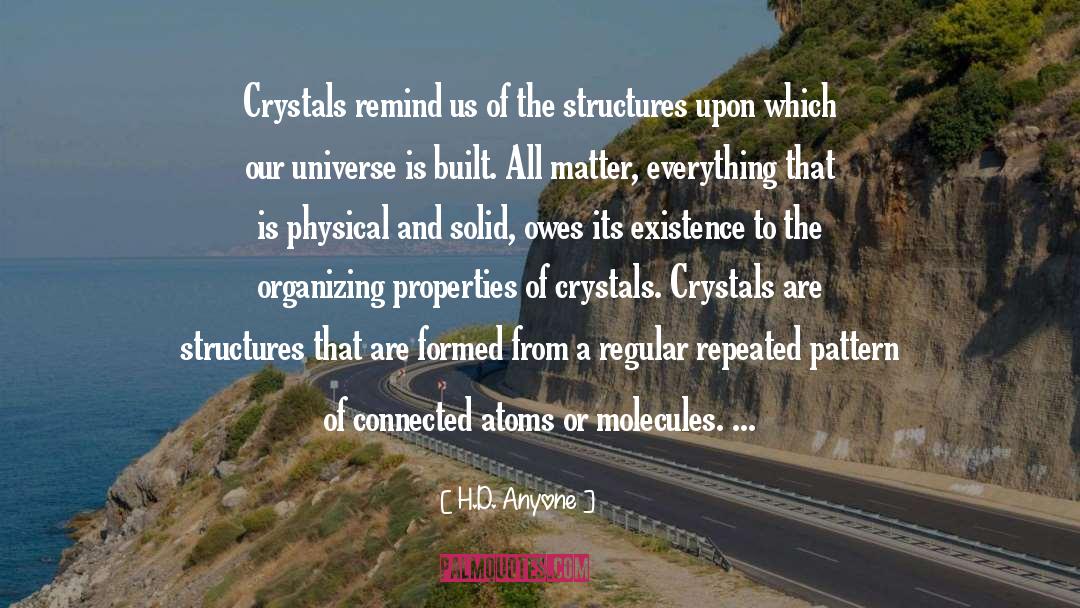Semiconducting Crystals quotes by H.D. Anyone