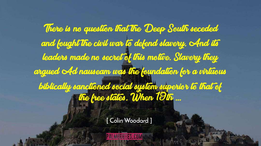 Seminal quotes by Colin Woodard