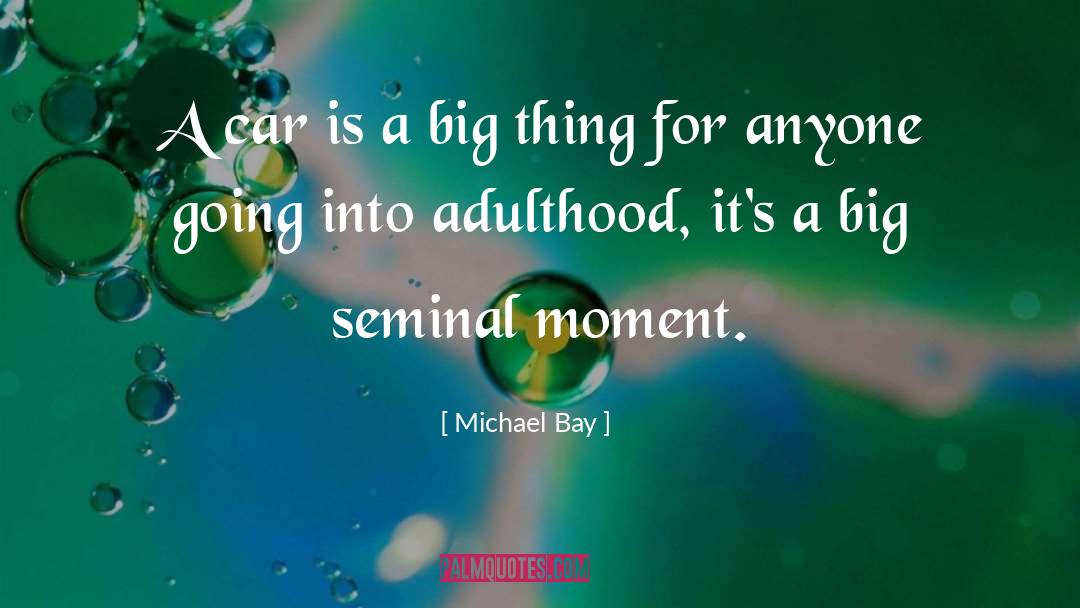 Seminal quotes by Michael Bay