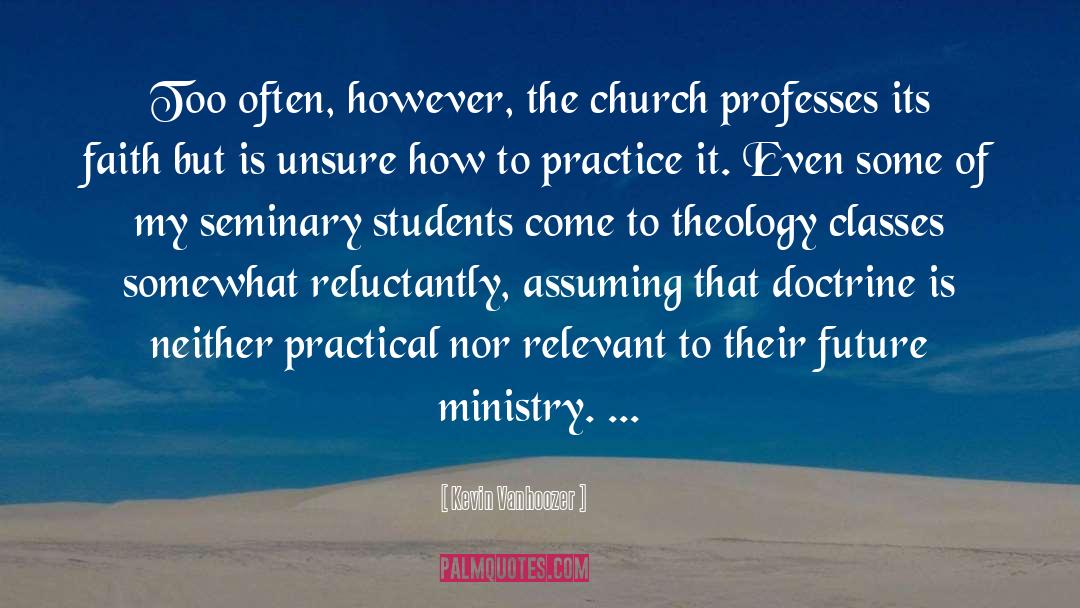 Seminary quotes by Kevin Vanhoozer