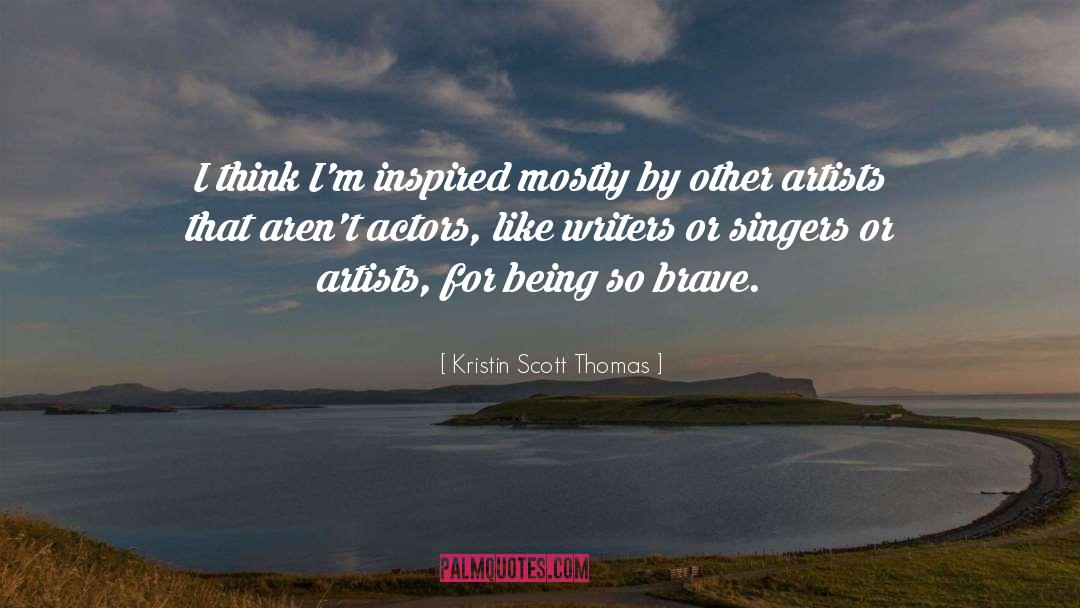 Semonski Singers quotes by Kristin Scott Thomas