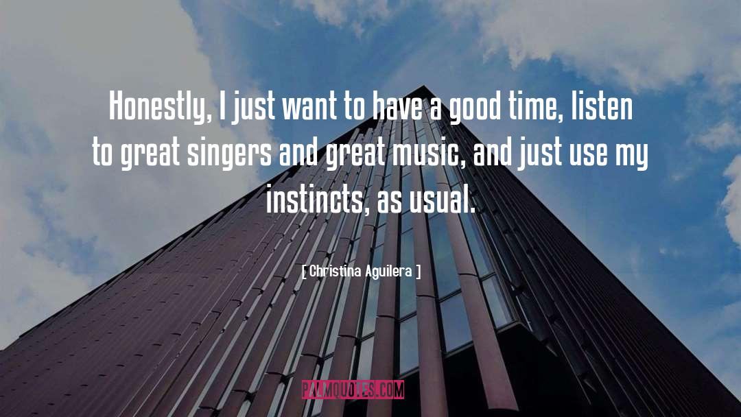 Semonski Singers quotes by Christina Aguilera