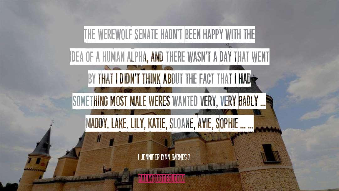 Senate quotes by Jennifer Lynn Barnes