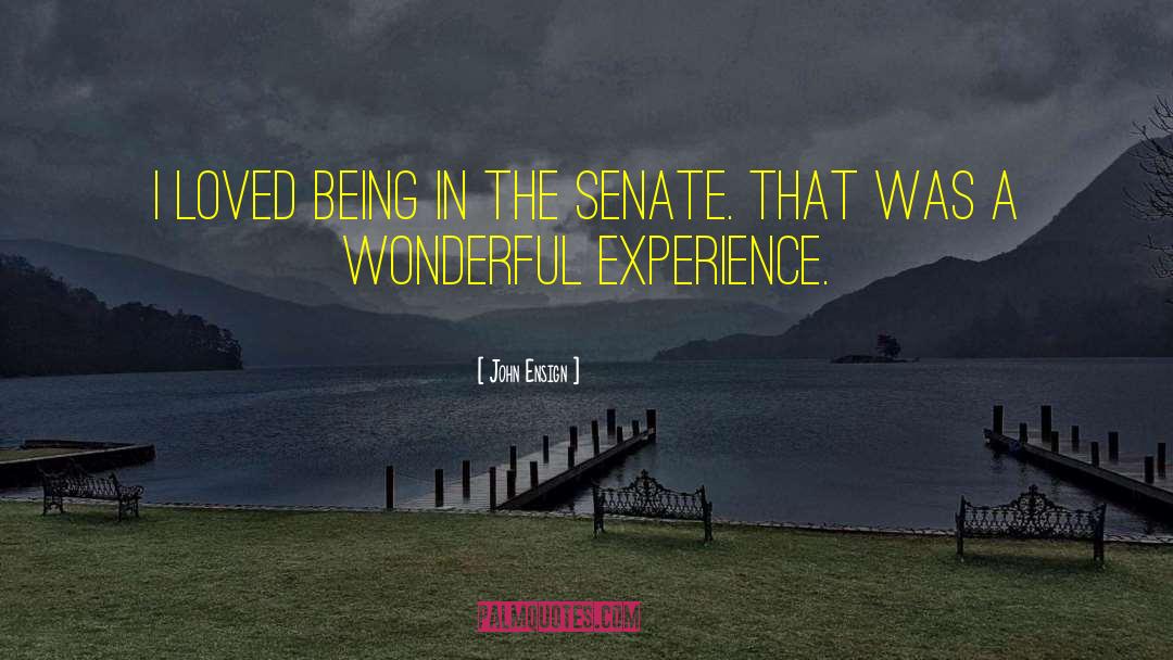 Senate quotes by John Ensign