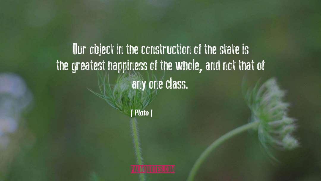 Senatore Construction quotes by Plato