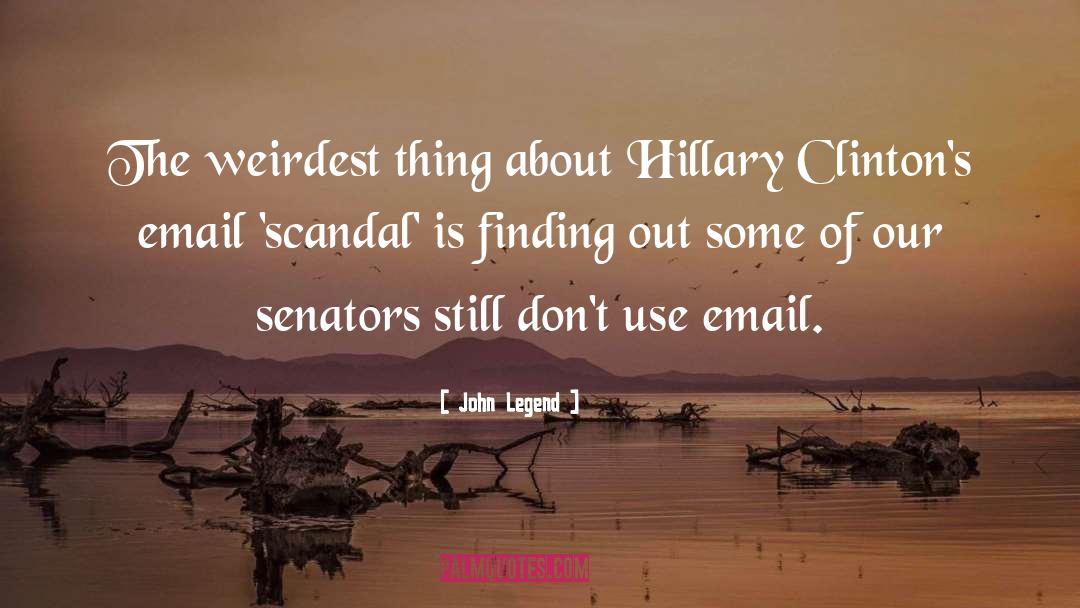 Senators quotes by John Legend