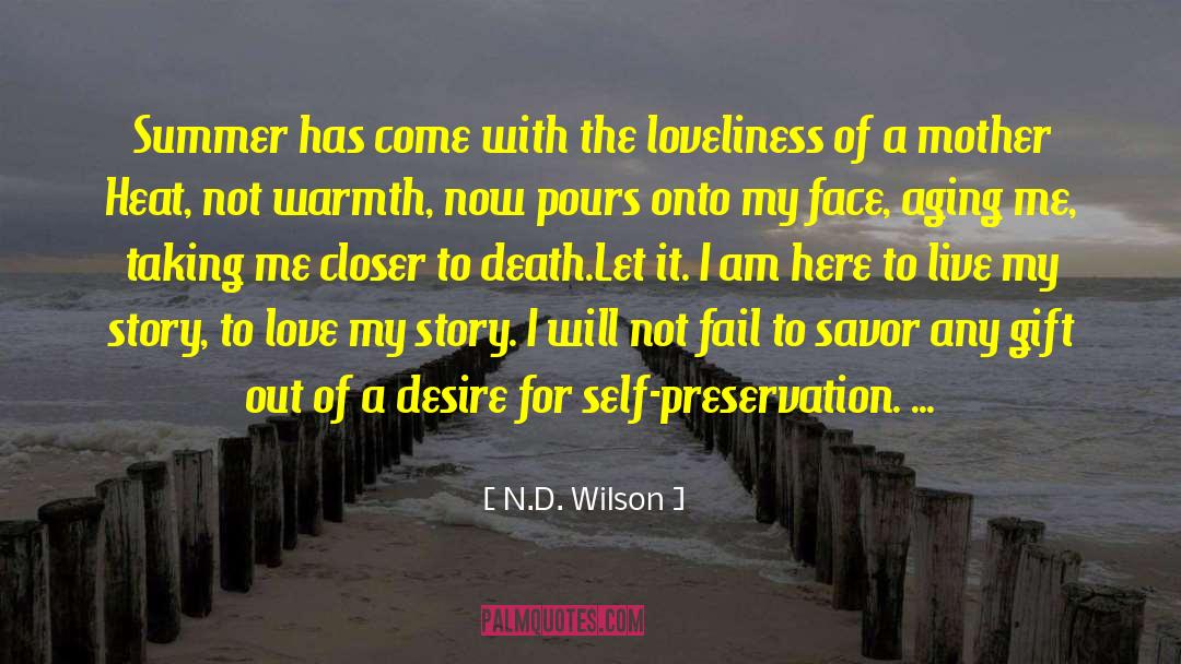 Sending My Love quotes by N.D. Wilson