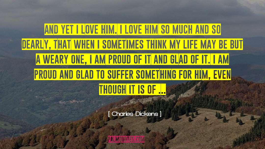 Sending My Love quotes by Charles Dickens