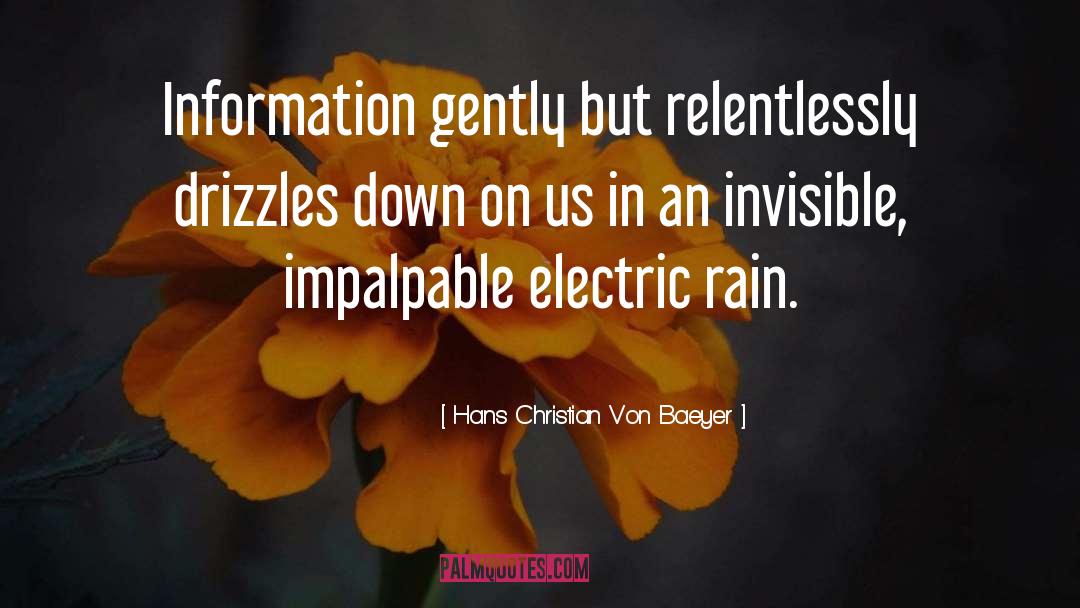 Senerchia Electric quotes by Hans Christian Von Baeyer