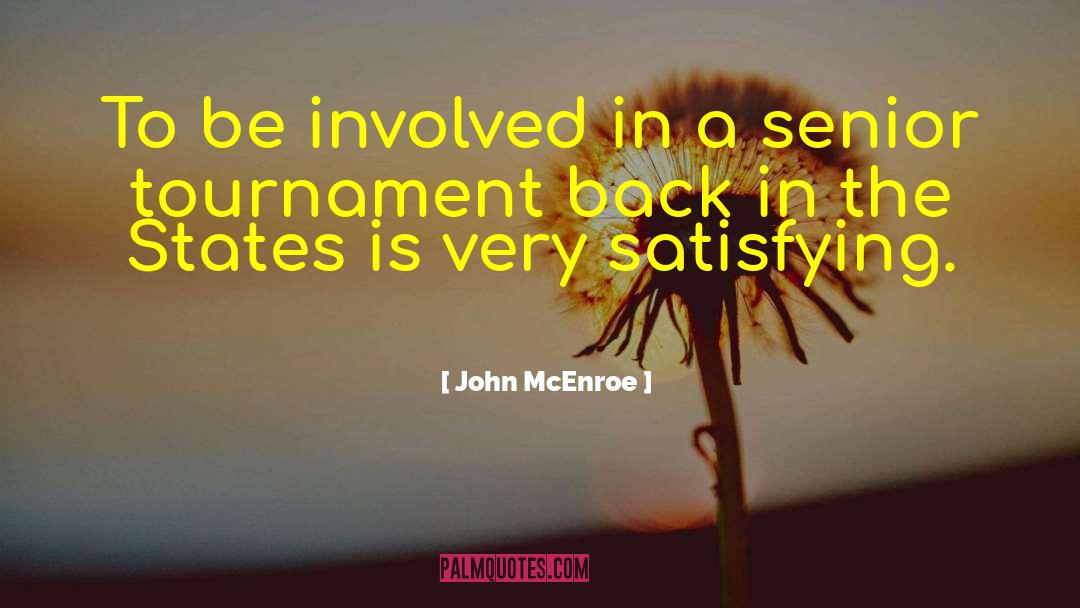 Senior Centers quotes by John McEnroe