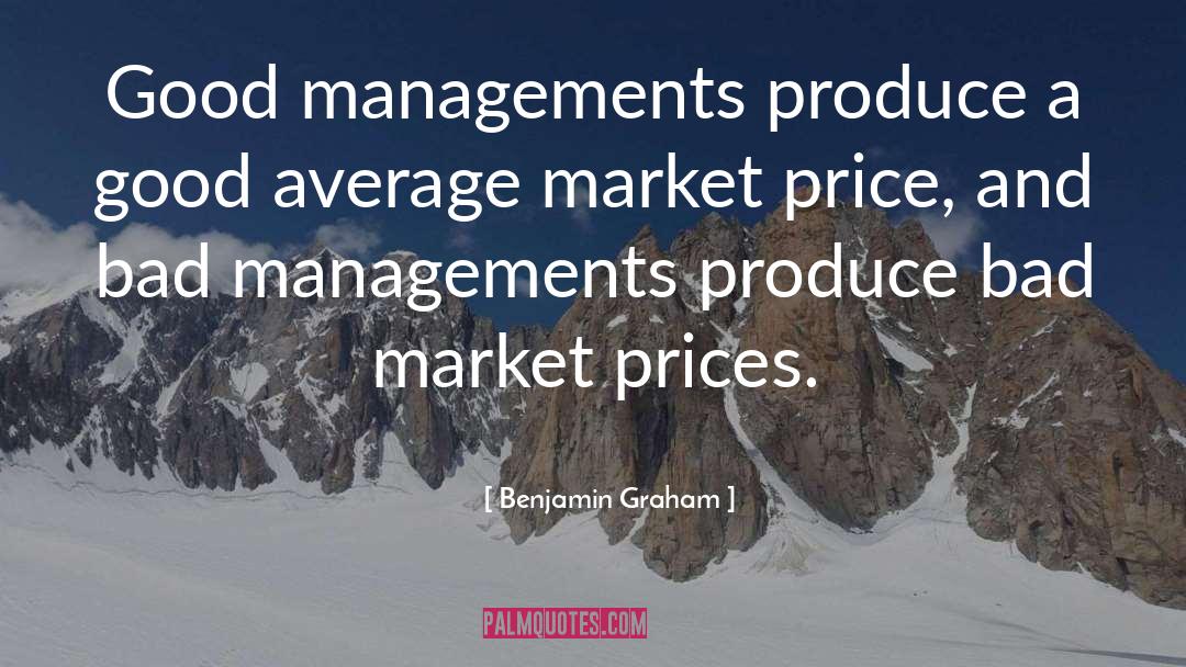 Senior Management quotes by Benjamin Graham