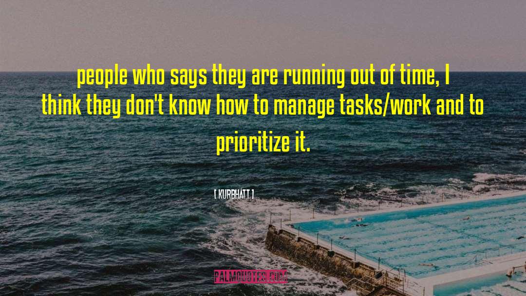 Senior Management quotes by Kurbhatt