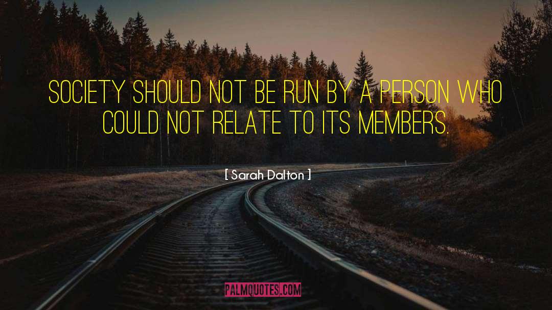 Senior Members quotes by Sarah Dalton