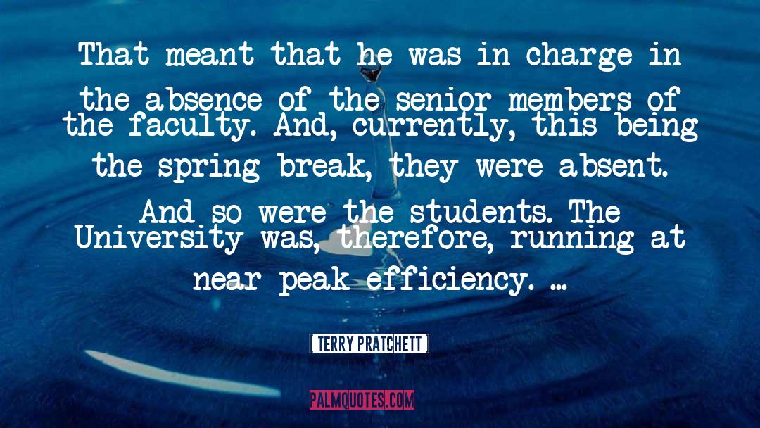 Senior Members quotes by Terry Pratchett